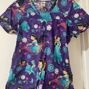 Disney Jasmine Scrub Top